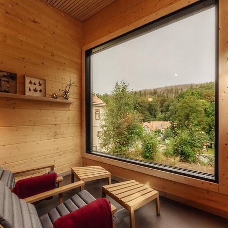 Hotel Villa Bodeblick Ширке Екстериор снимка