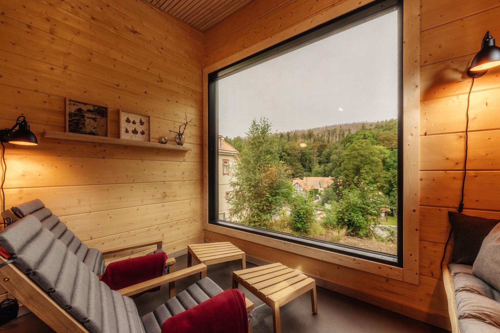 Hotel Villa Bodeblick Ширке Екстериор снимка