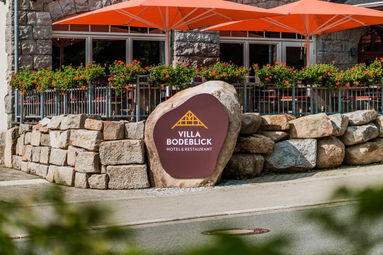 Hotel Villa Bodeblick Ширке Екстериор снимка